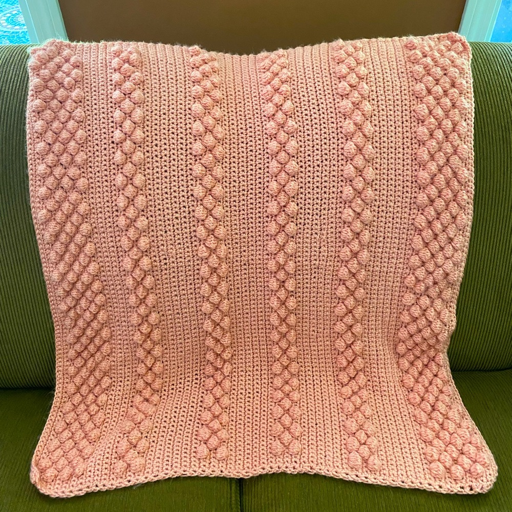 New Handmade Crochet Soft Baby Child Blanket